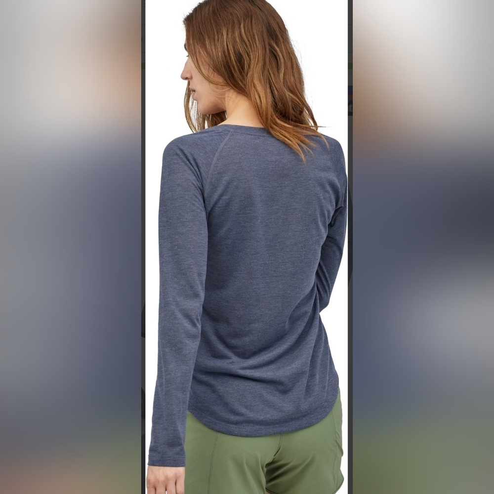 Patagonia Capilene Cool Trail Long Sleeve Shirt XS – Classic Navy - Picture 2 of 6